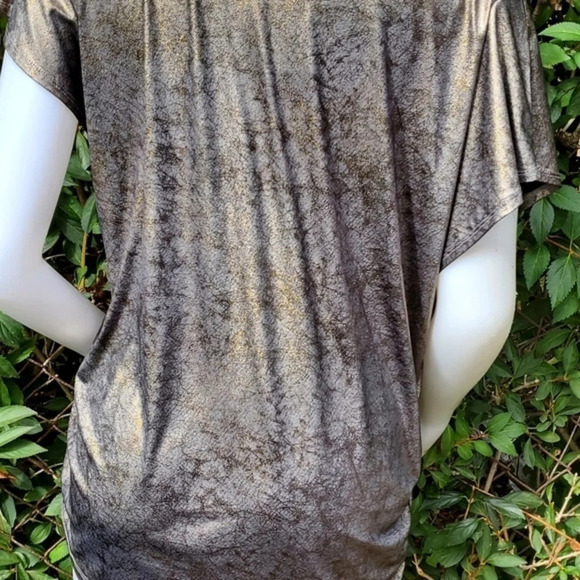 Rock & Republic bronze tone tee L‎ - Picture 2 of 8